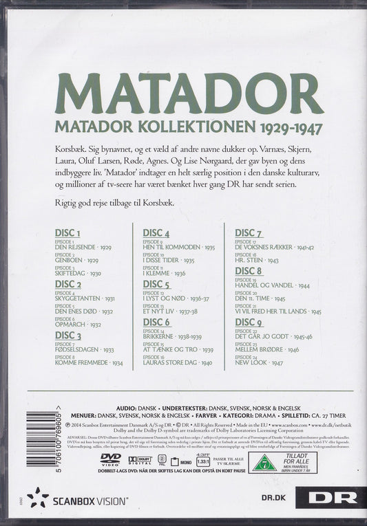 Matador Kollektionen 1929-1947 DVD