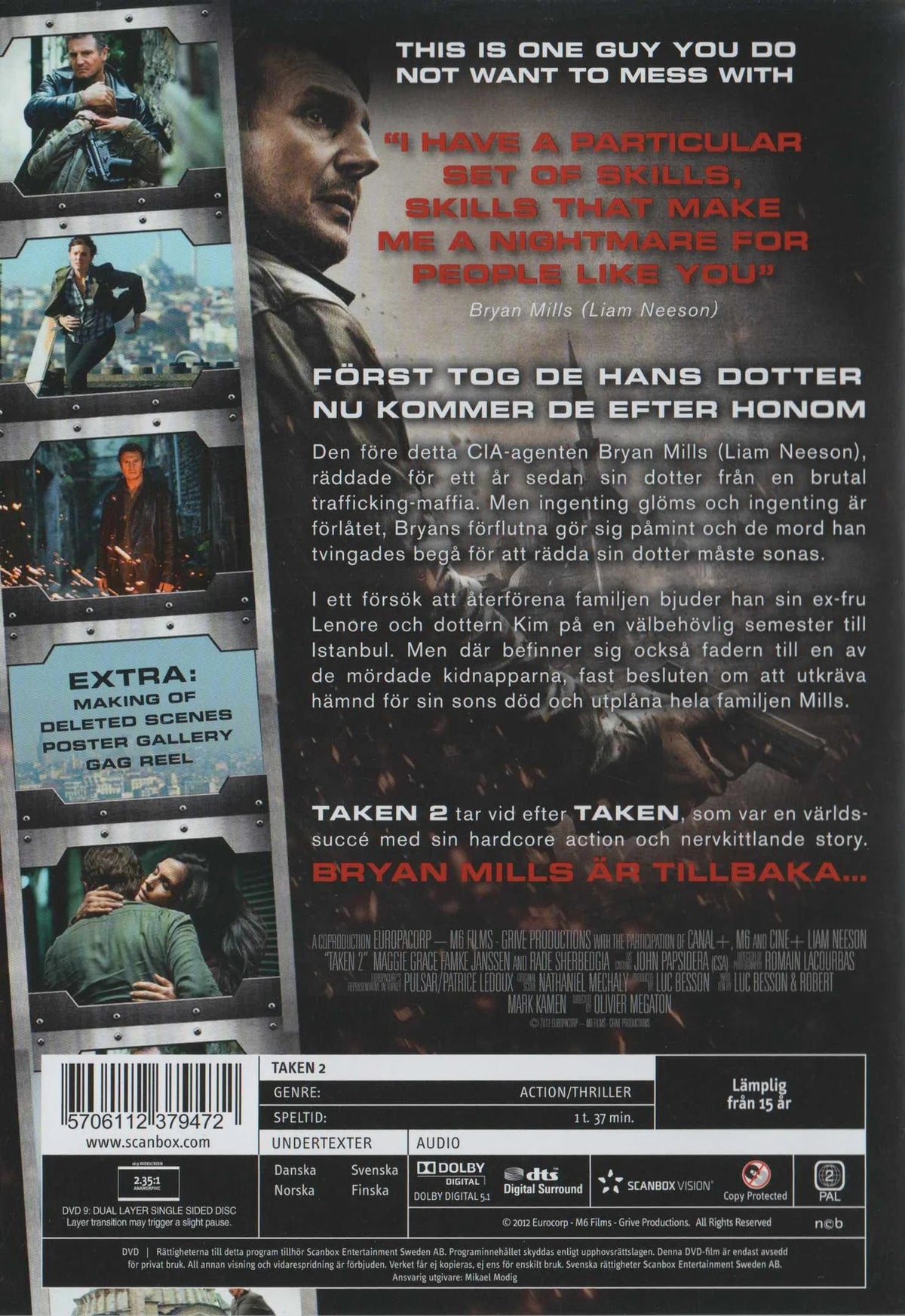 Taken 2 (2012) DVD
