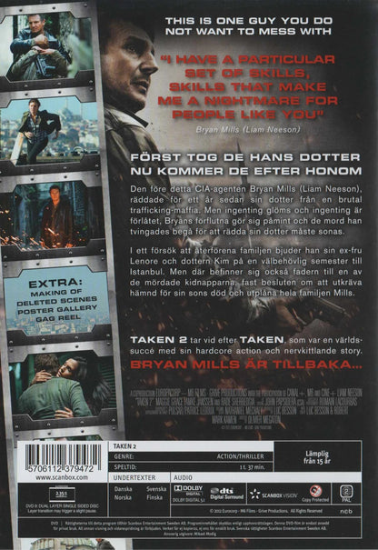 Taken 2 (2012) DVD