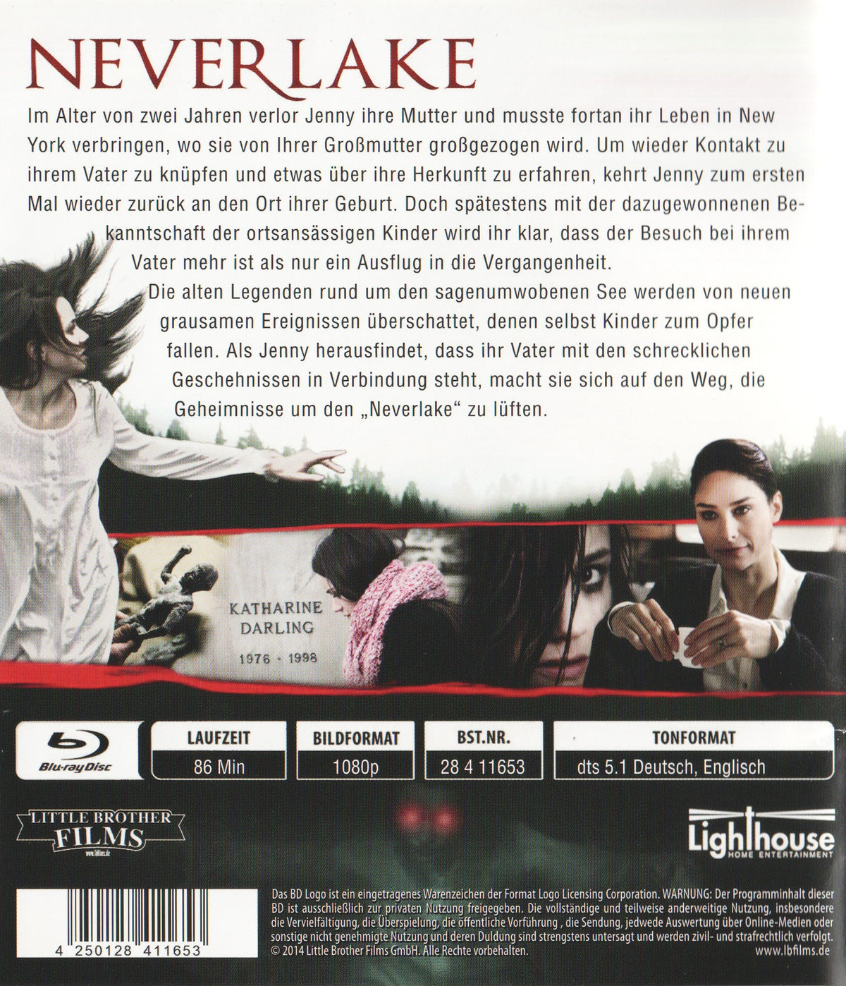 Neverlake (2014) Blu-ray