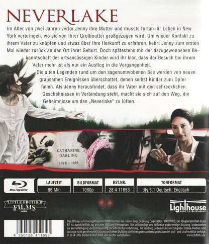 Neverlake (2014) Blu-ray
