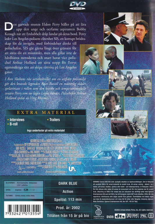 Dark Blue (2002) DVD