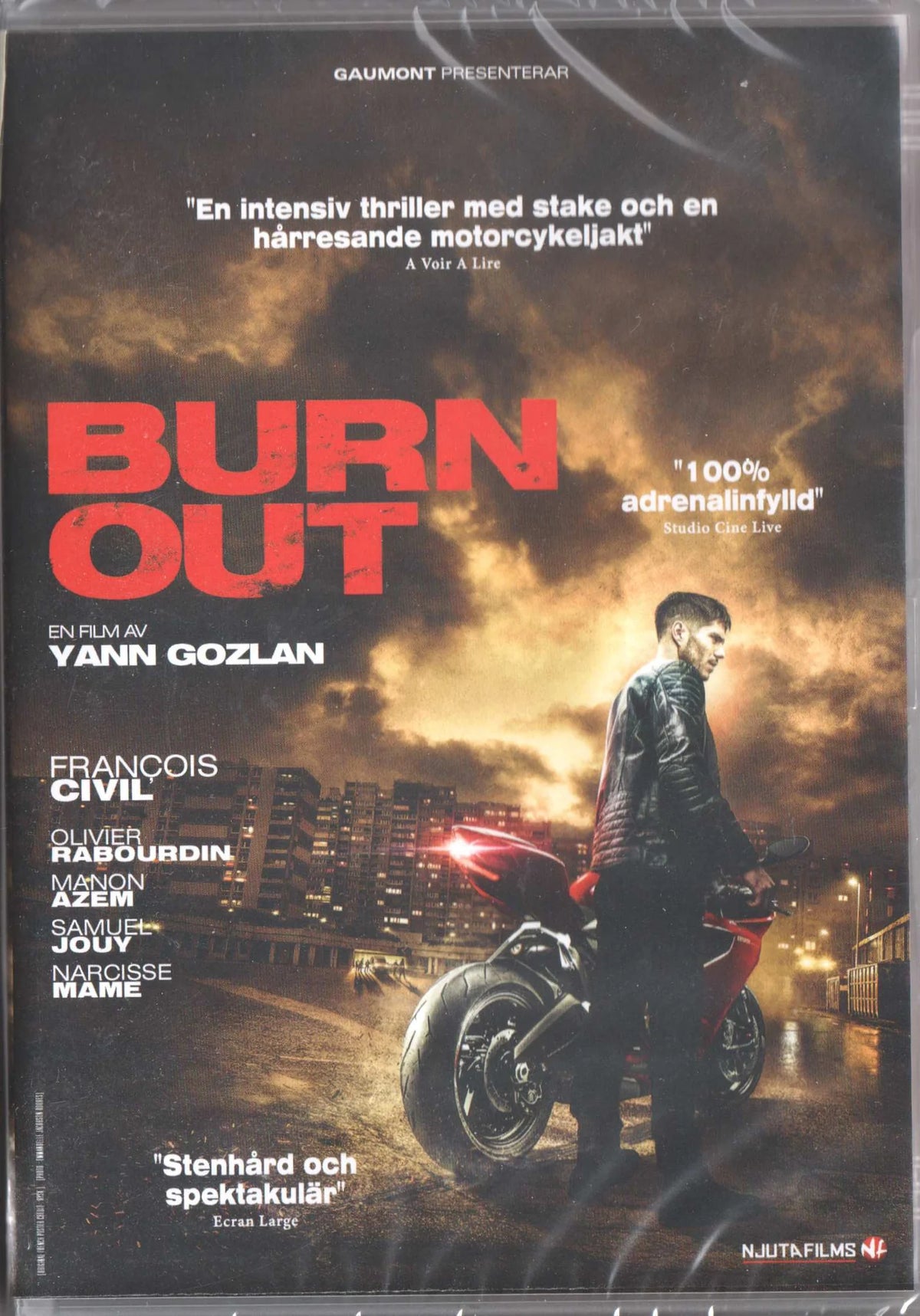 Burn Out (2018) DVD