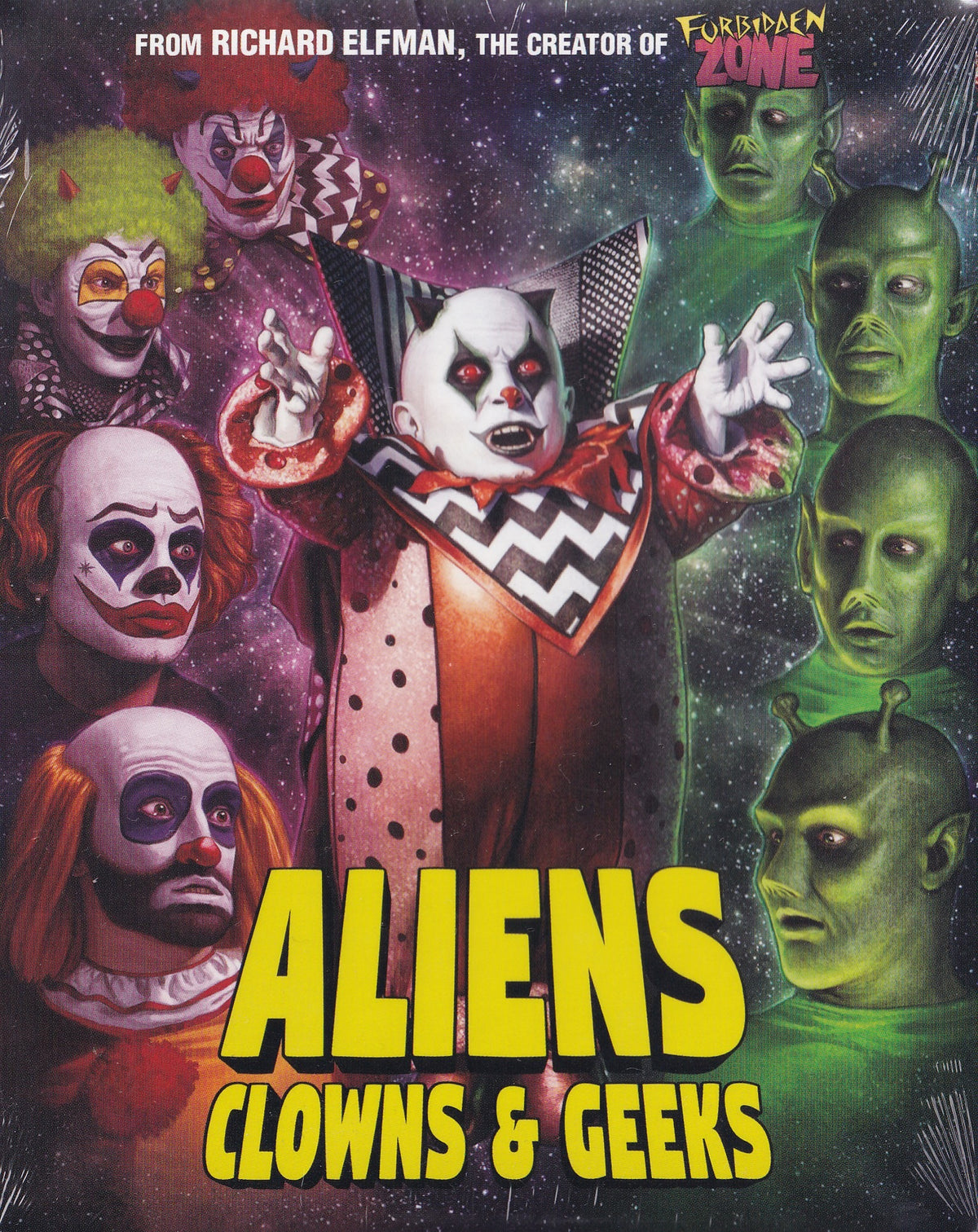 Aliens Clowns & Geeks (2021) Blu-ray