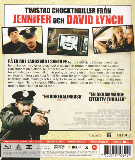 Surveillance (2008) Blu-ray
