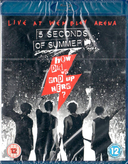 5 Seconds of Summer - How Did We End Up here? Live At Wembly Arena (2015) Blu-ray