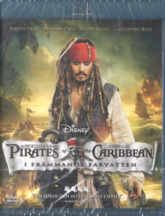 Pirates of the Caribbean On Stranger Tides (2011) Blu-ray