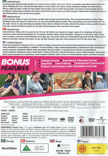 Bridesmaids (2010) DVD
