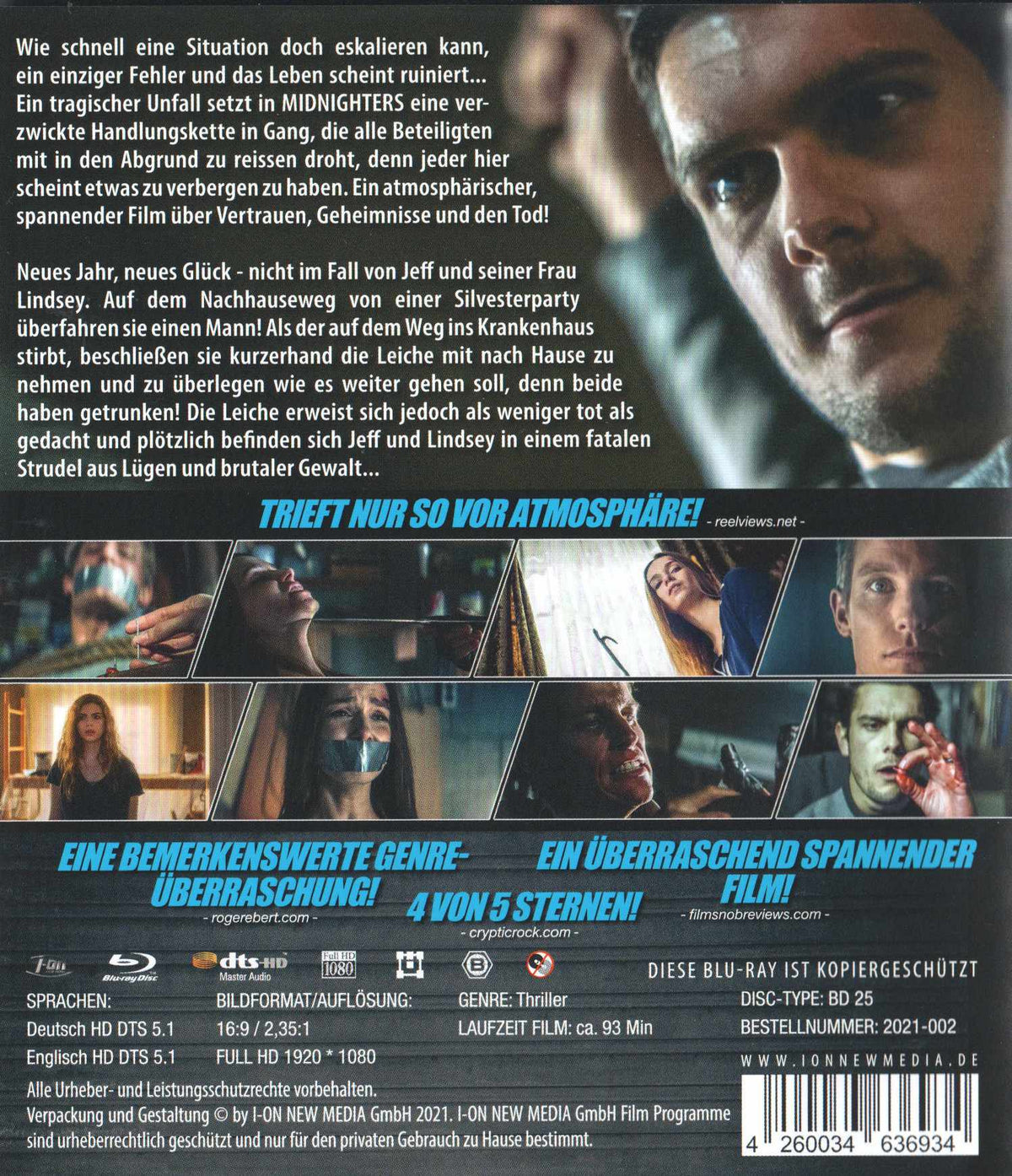 Midnighters (2017) Blu-ray