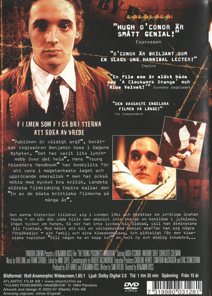 Young Poisoners Handbook (1994) DVD, Swedish Edition