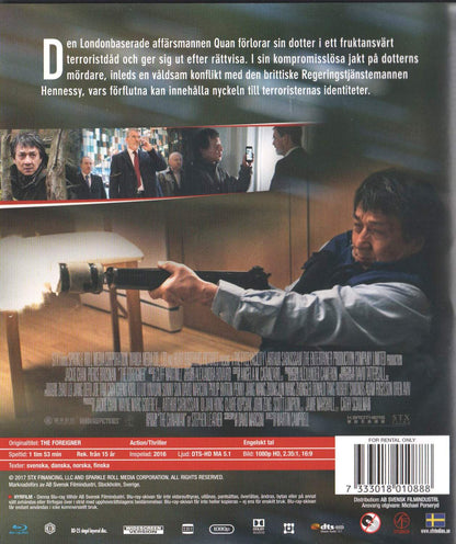 The Foreigner (2017) Blu-ray