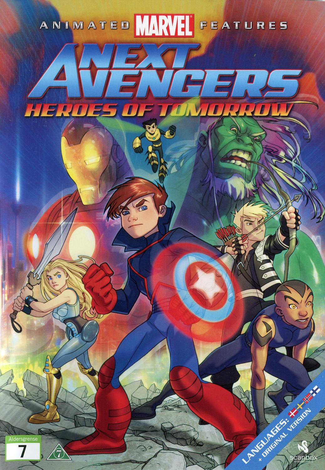 Next Avengers Heroes of Tomorrow (2008) DVD