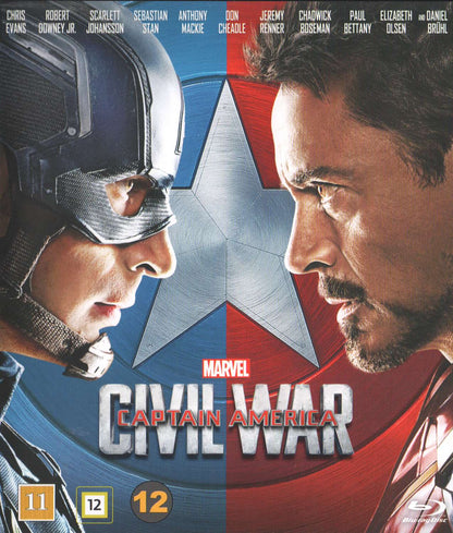 Captain America Civil War (2016) Blu-ray