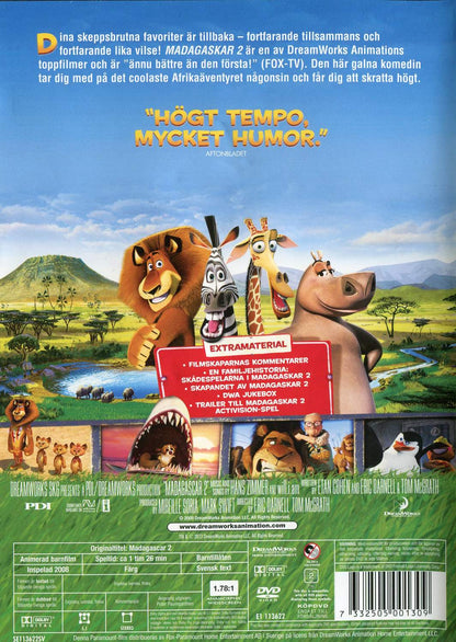 Madagascar 2 (2008) DVD