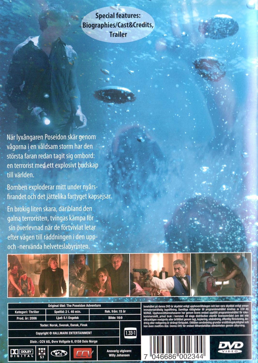 The Poseidon Adventure (2006) DVD