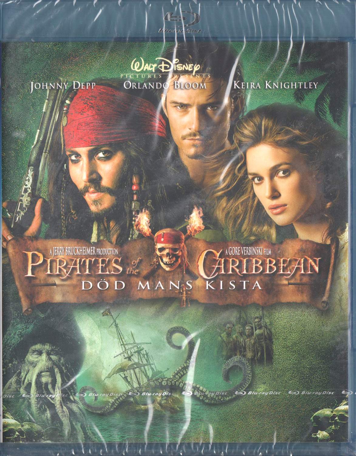 Pirates of the Caribbean Dead Man's Chest (2006) Blu-ray