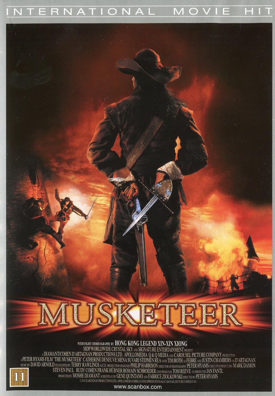 The Musketeer (2001) DVD