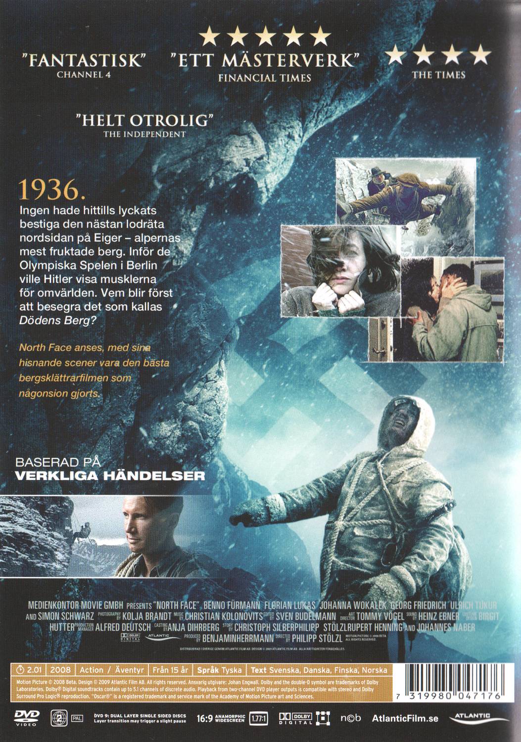 North Face (2008) DVD