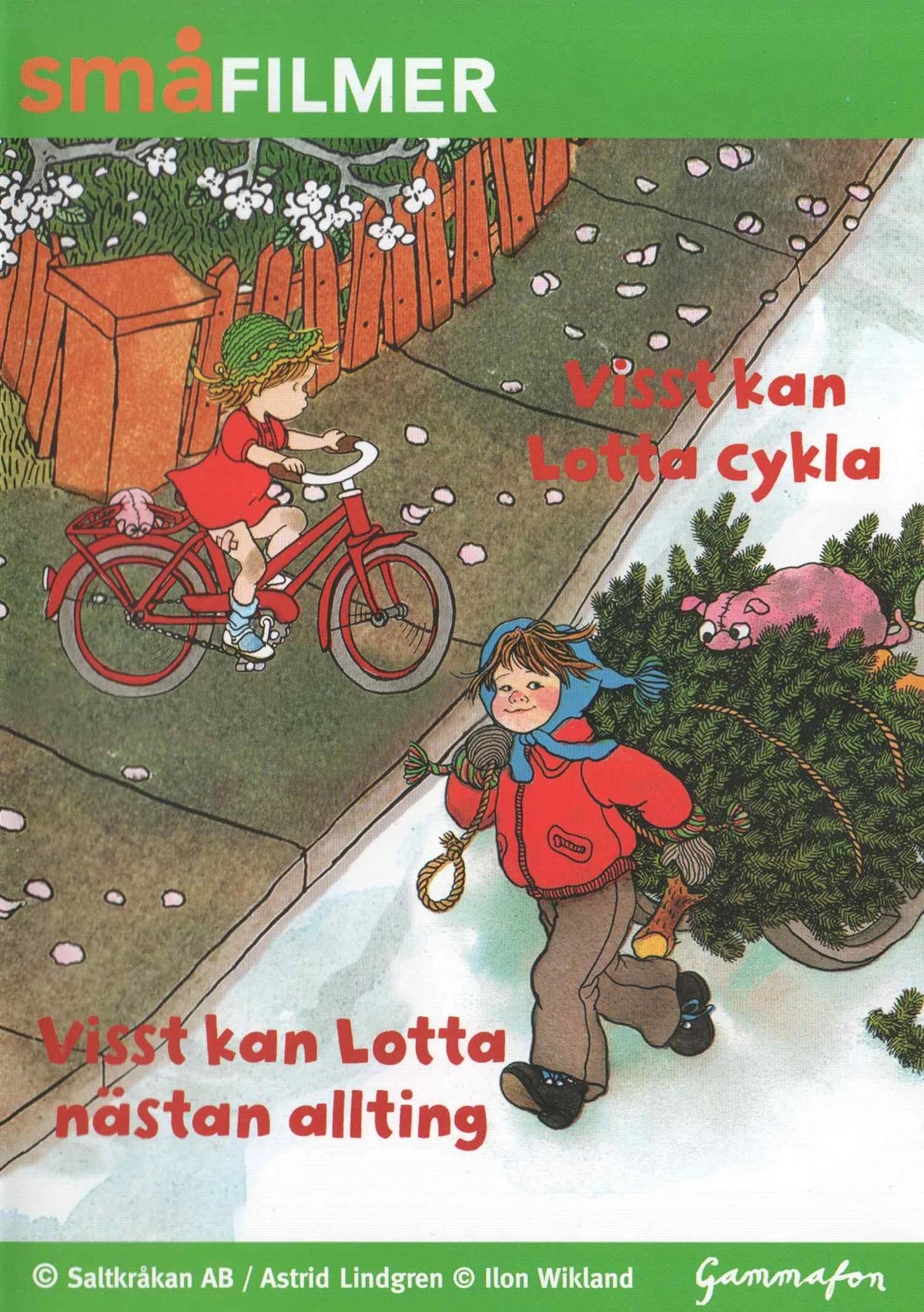 Visst kan Lotta Cykla & Visst Kan Lotta Nästan Allting (2007) DVD