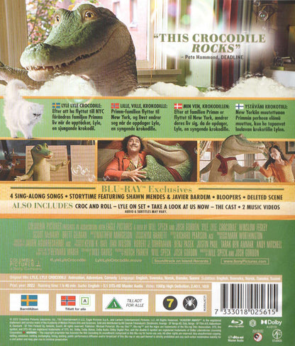Lyle, Lyle, Crocodile (2022) Blu-ray