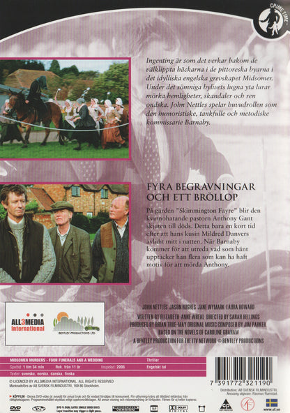 Midsomer Murders 51: Four Funerals and a Wedding DVD