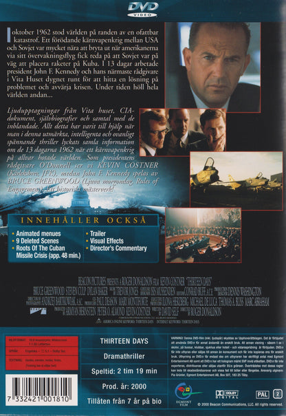 Thirteen Days (2000) DVD