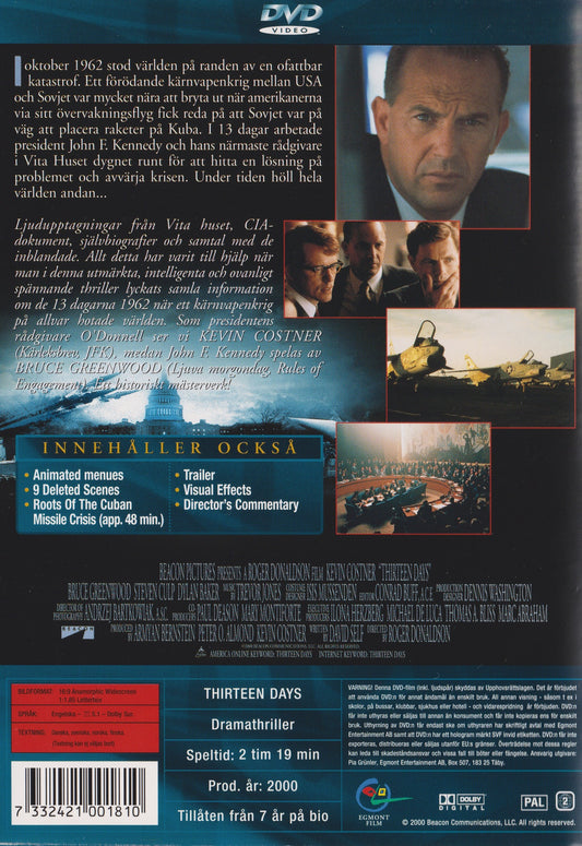 Thirteen Days (2000) DVD