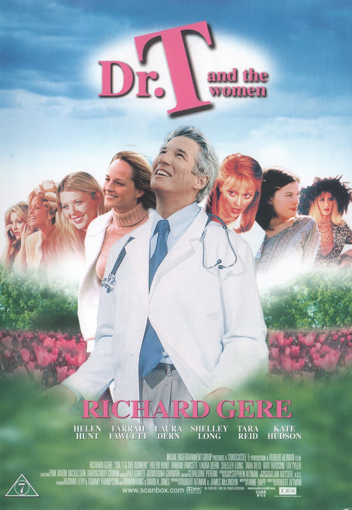 Dr. T & the Women (2000) DVD, Nordic Edition