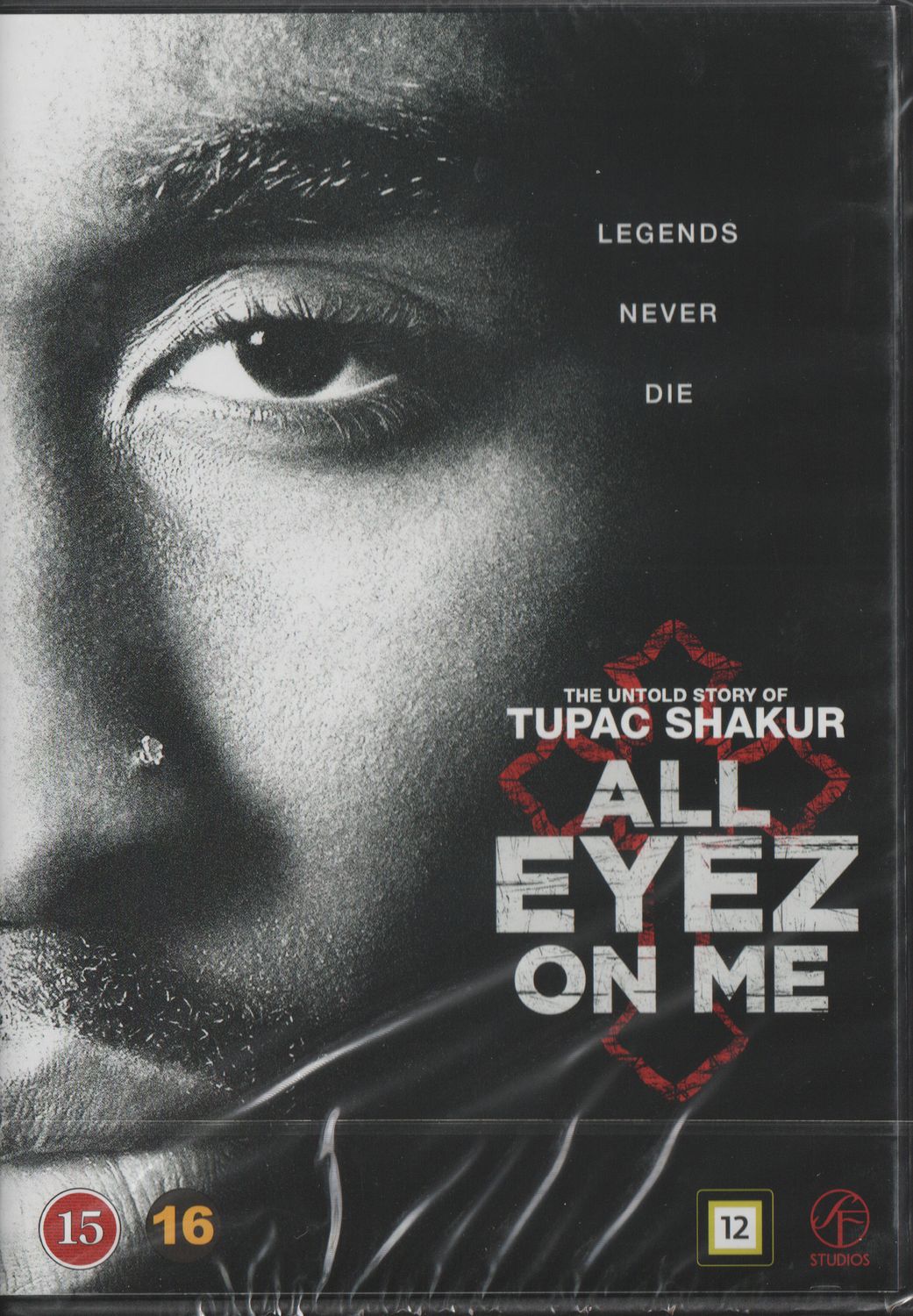 The Untold Story of Tupac Shakur  All Eyez on Me (2017) DVD