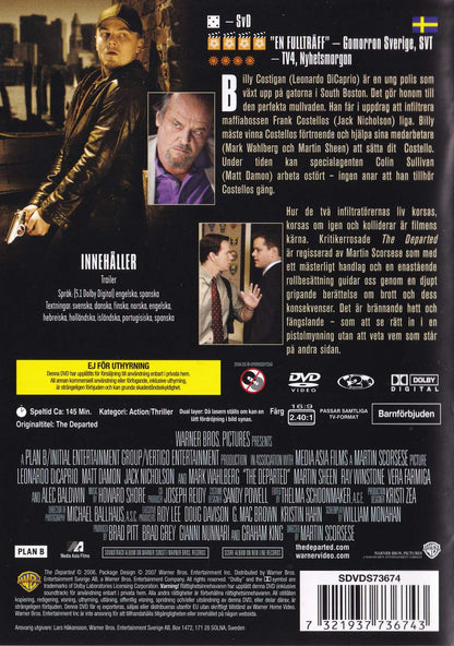 The Departed (2006) DVD