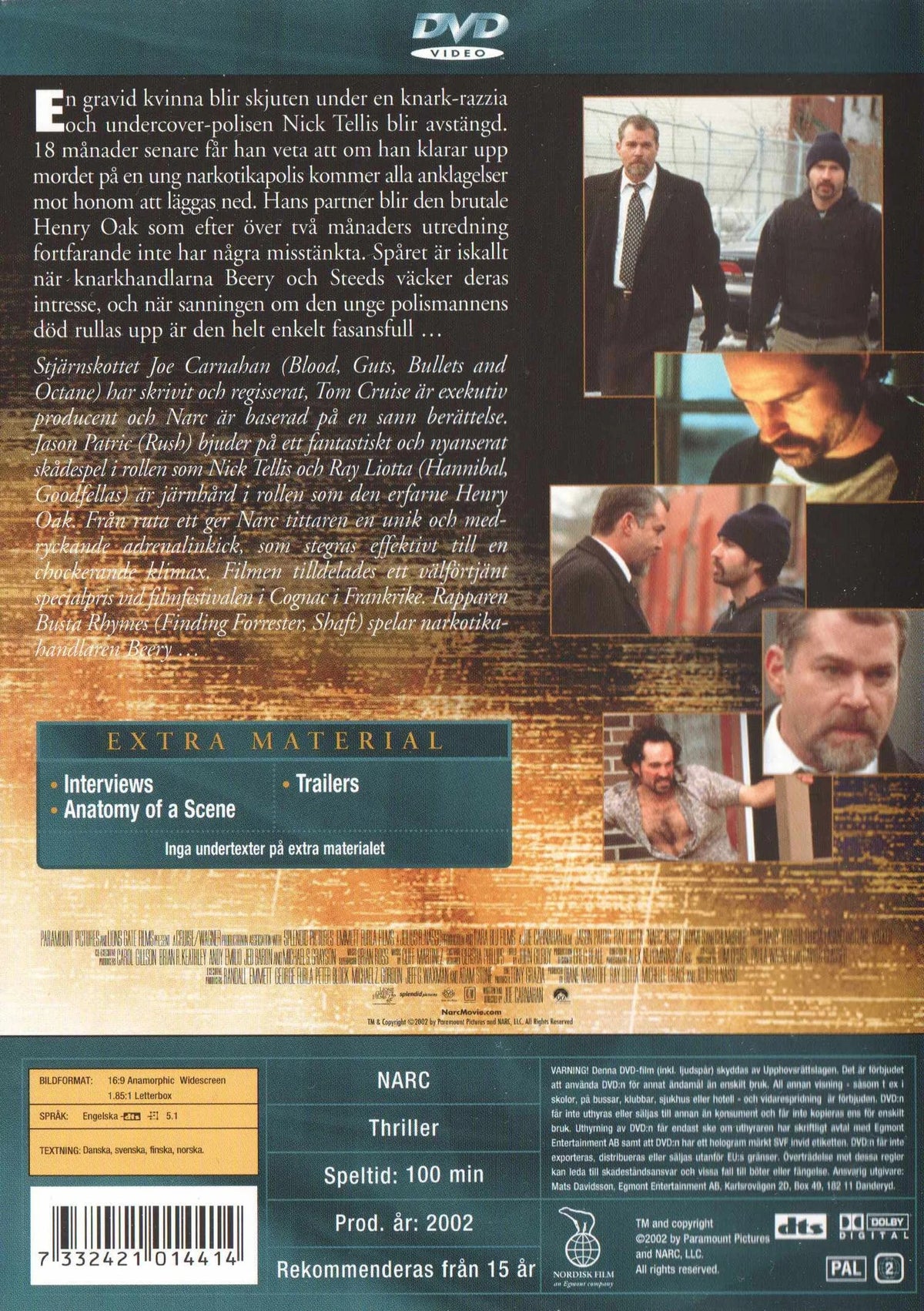 Narc (2002) DVD