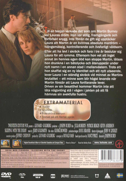 Sleeping with the Enemy (1991) DVD