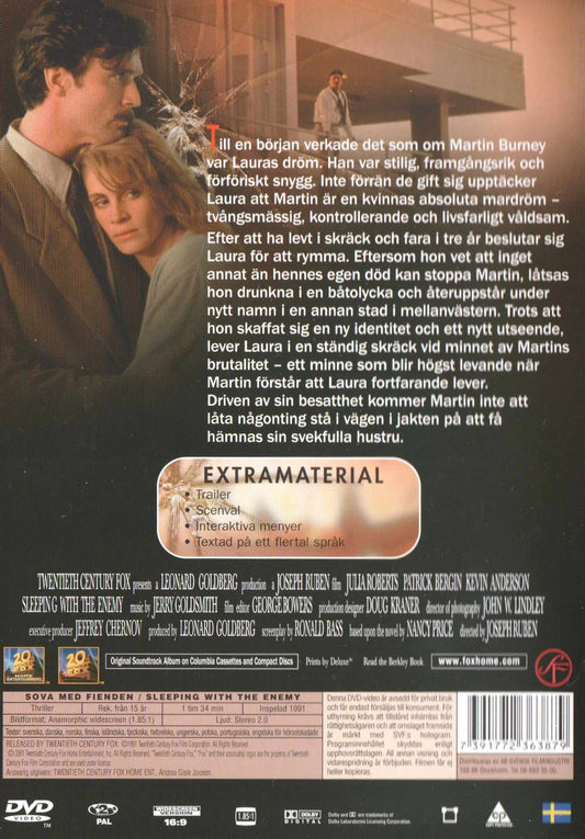 Sleeping with the Enemy (1991) DVD
