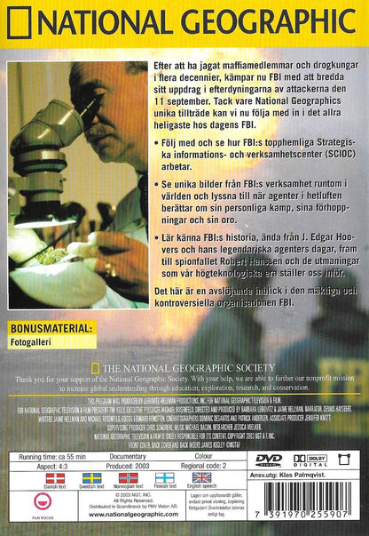 National Geographic The FBI (2003) DVD