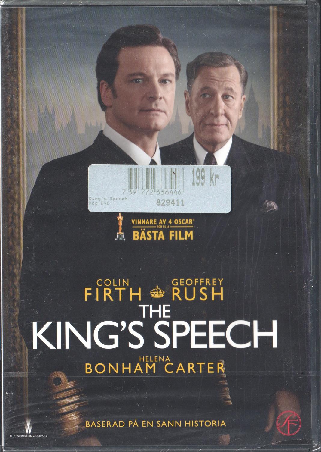 The King's Speech (2010) DVD