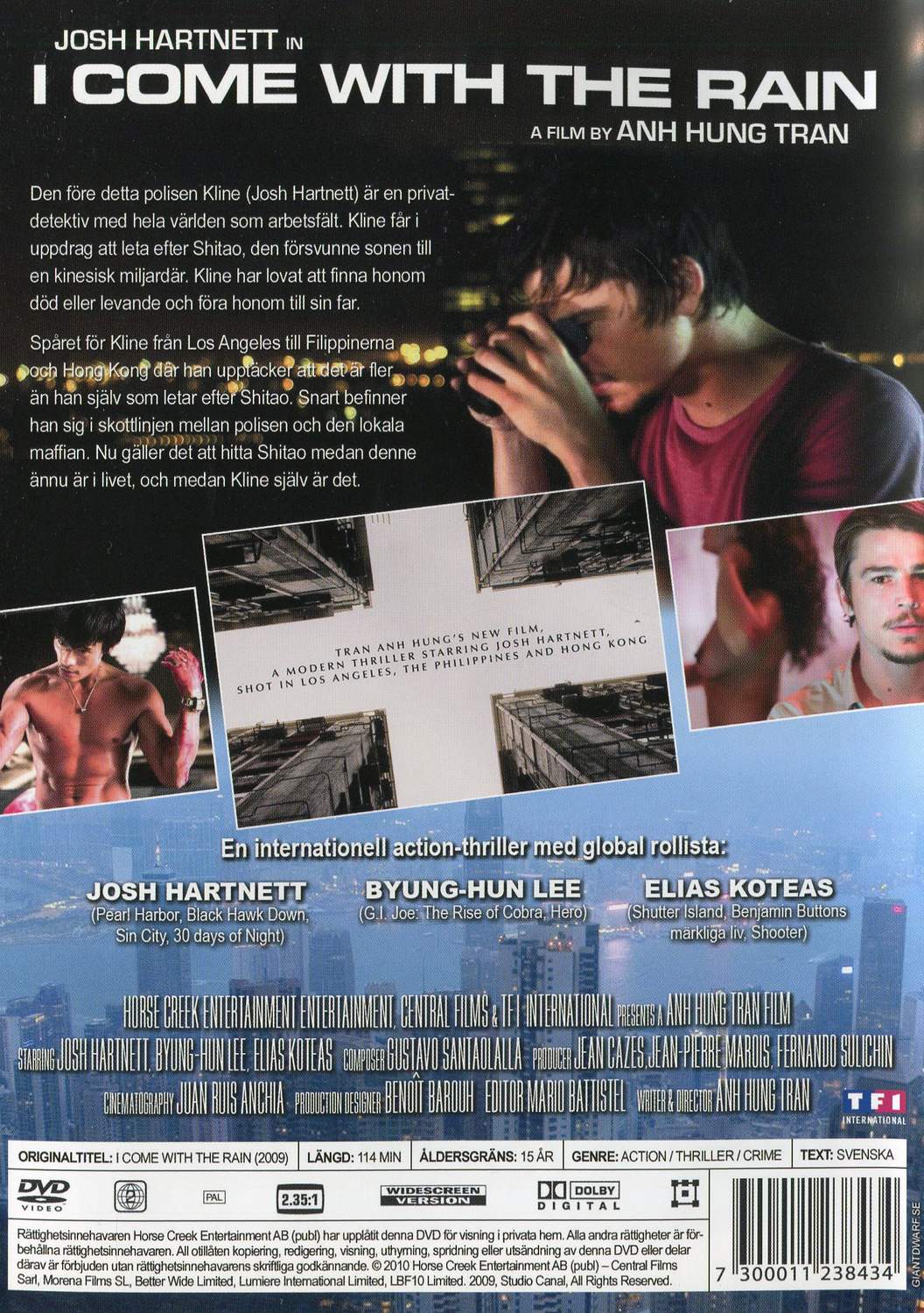 I Come with the Rain (2009) DVD