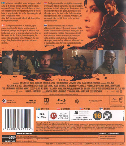 All The Devil's Men (2020) Blu-ray