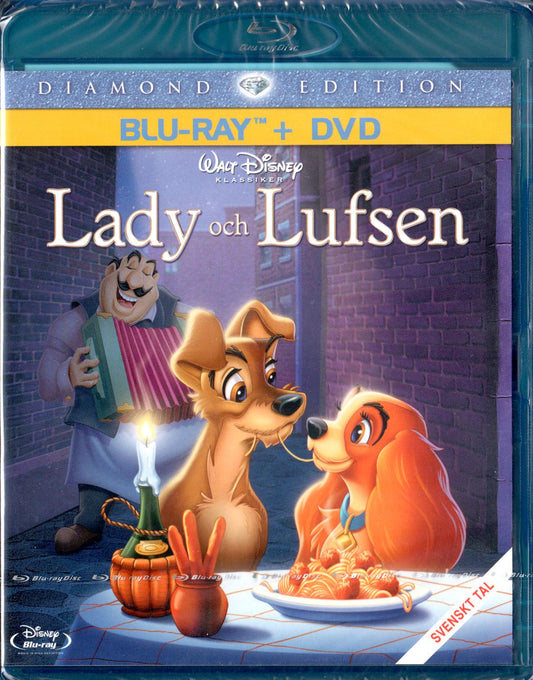 Lady and The Tramp (1955) Blu-ray, Diamond Edition