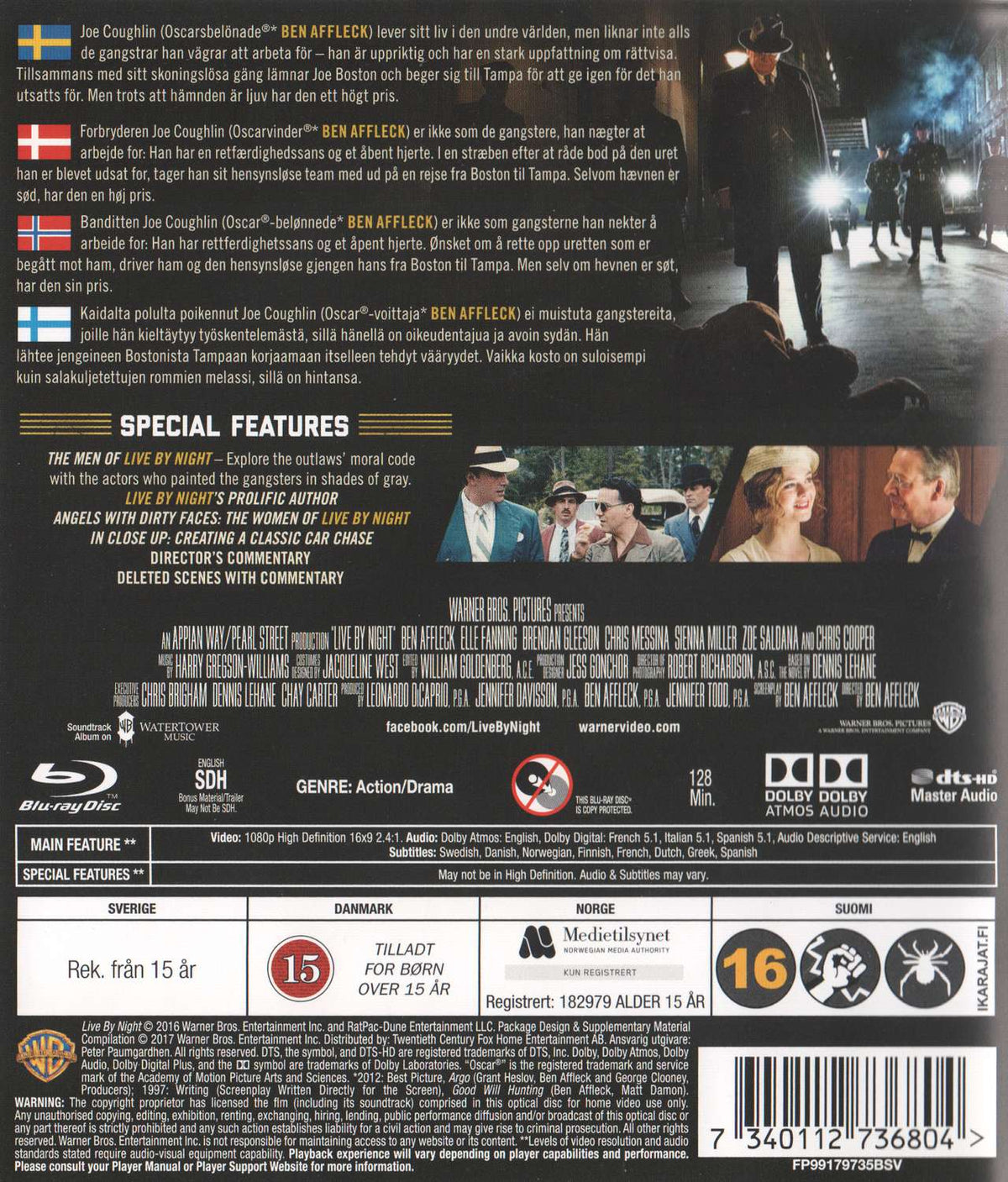 Live By Night (2016) Blu-ray