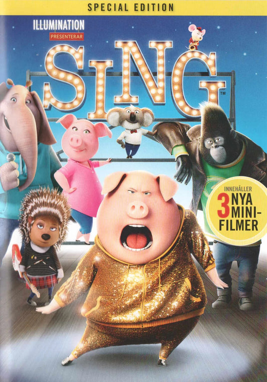 Sing (2016) DVD, Special Edition