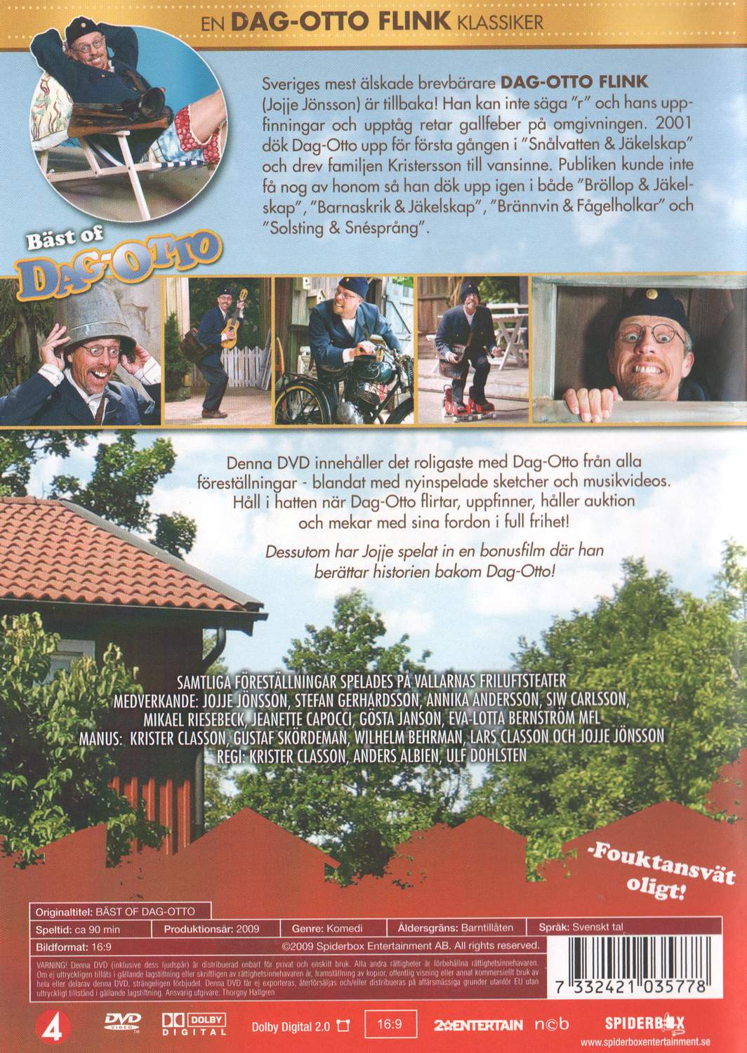 Bäst of Dag-Otto (2009) DVD