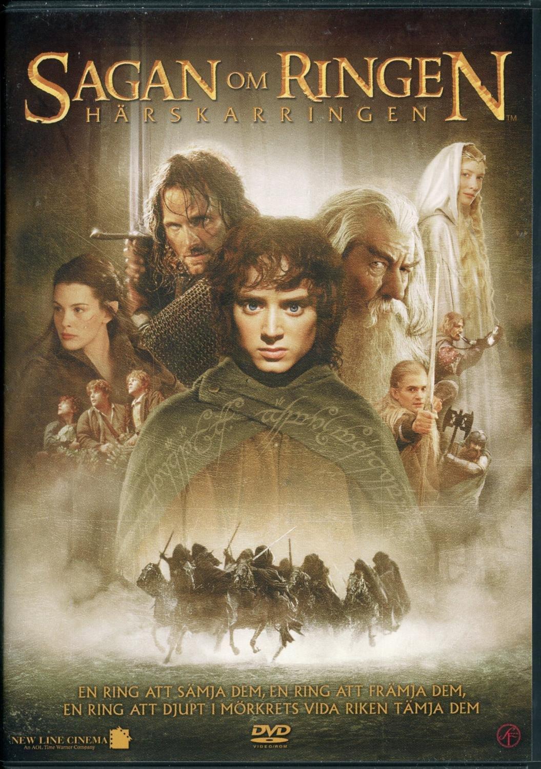 Lord of the Rings Fellowship of the Ring (2001) DVD