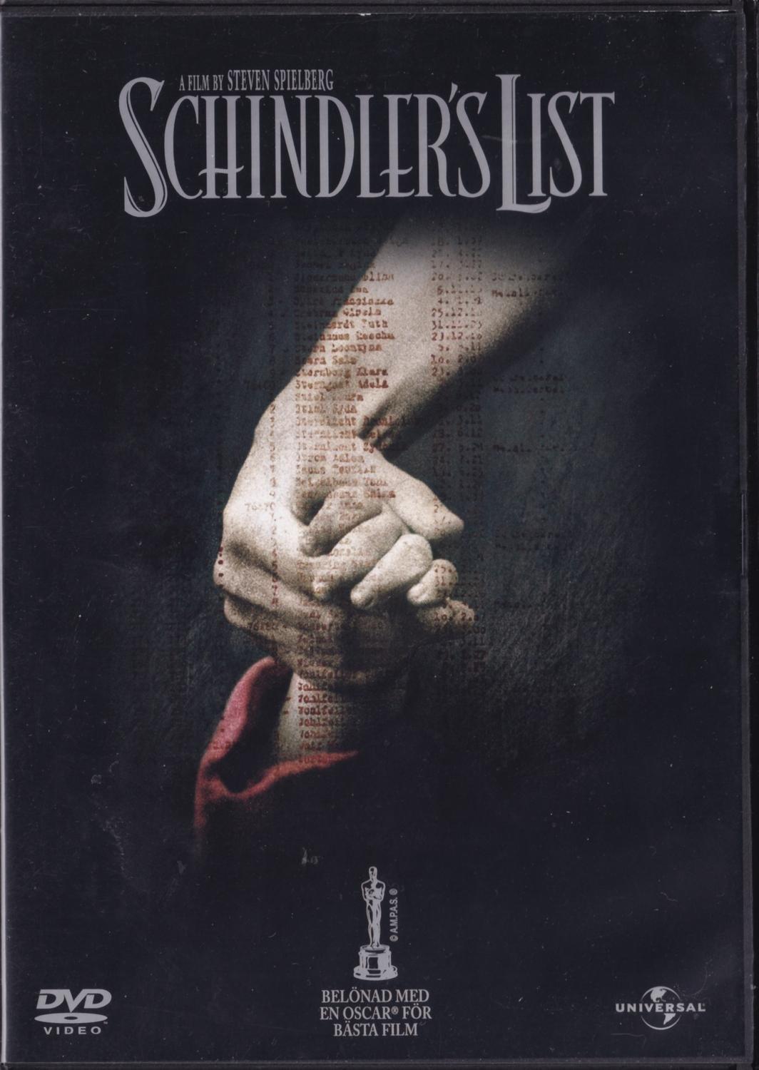 Schindler's List (1993) DVD