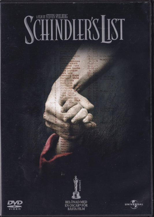 Schindler's List (1993) DVD