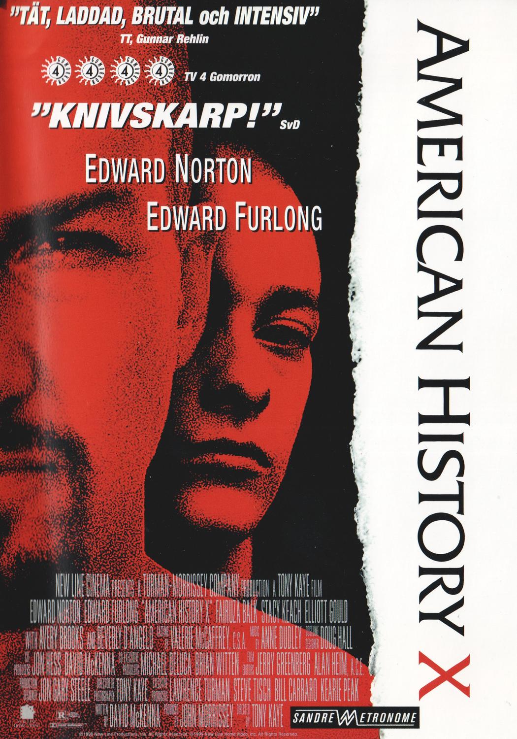 American History X (1998) DVD
