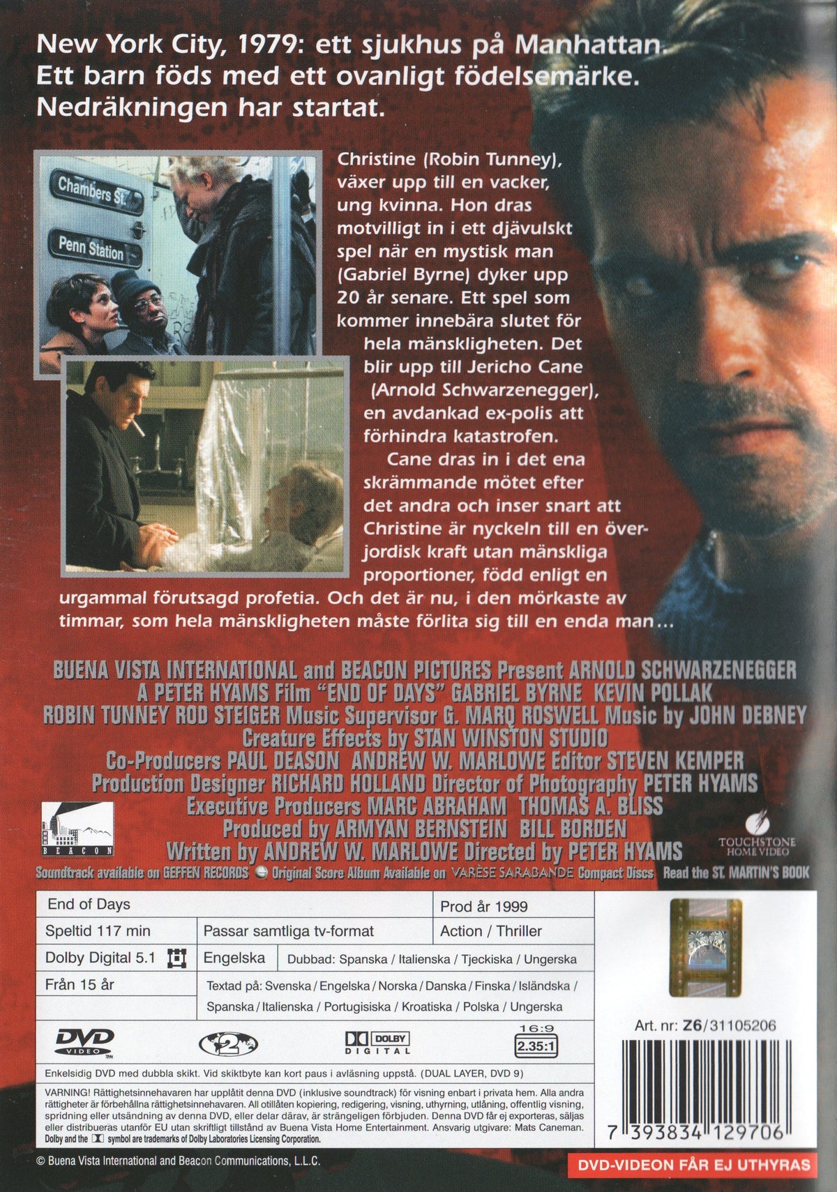 End of Days (1999) DVD