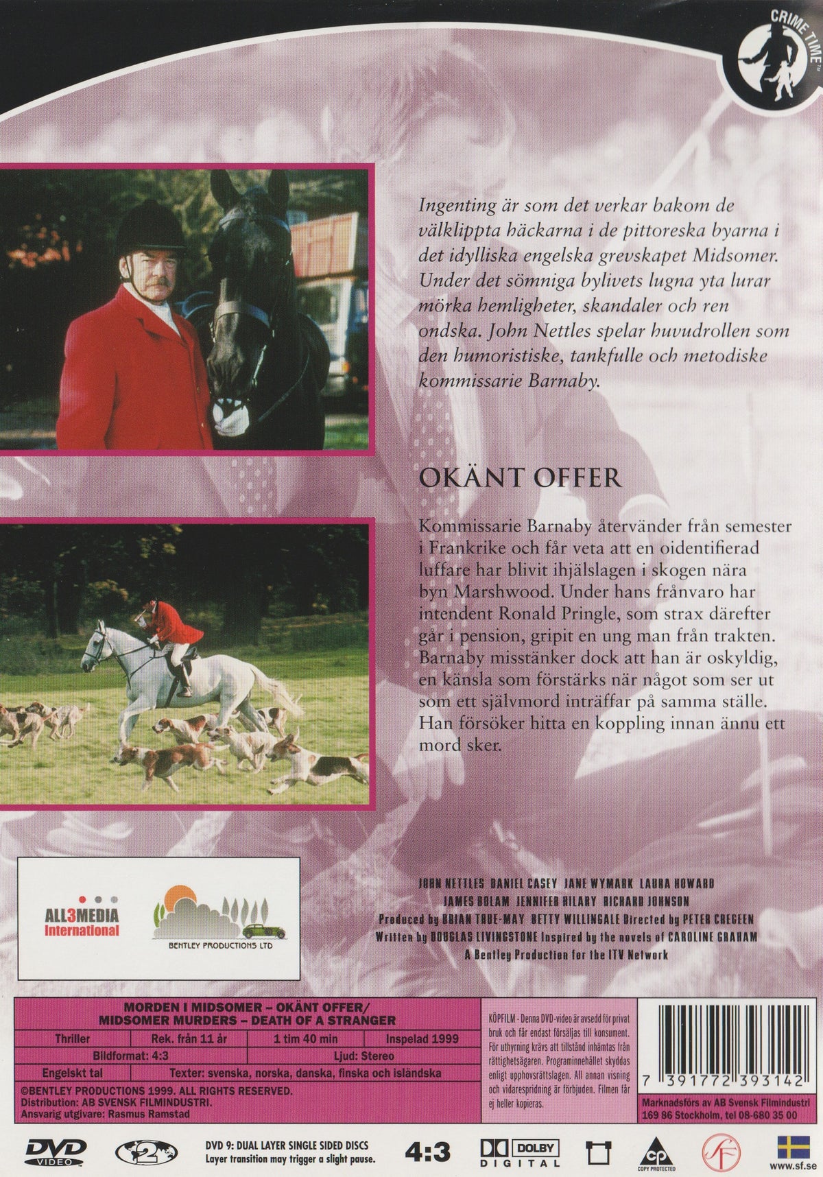 Midsomer Murders 10: Death of a Stranger (1999) DVD