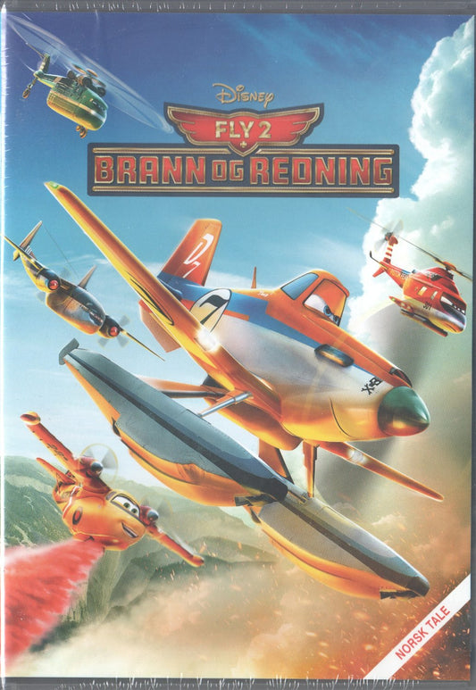 Planes 2 Fire & Rescue (2014) DVD, Norwegian Edition