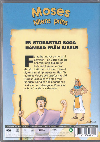 Prince of the Nile: The Story of Moses (1998) DVD