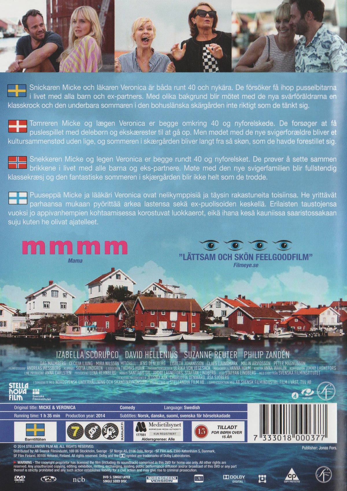 Micke & Veronica (2014) DVD